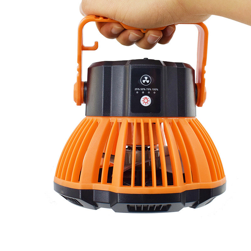 LED lighting lamps with fan
