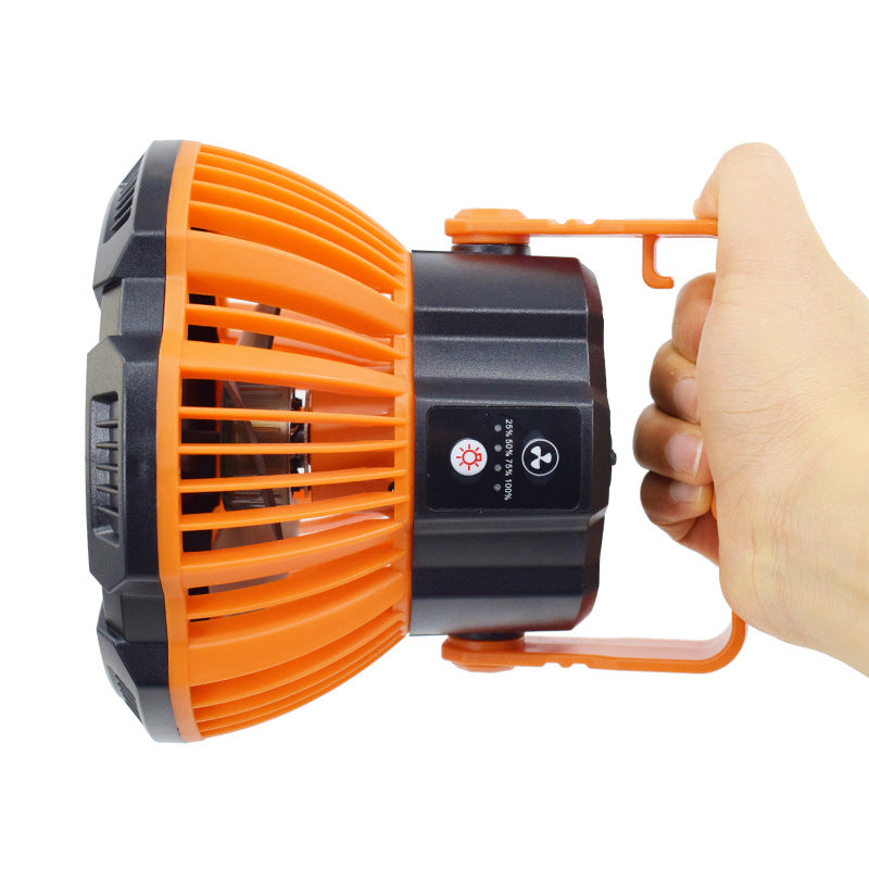 LED lighting lamps with fan