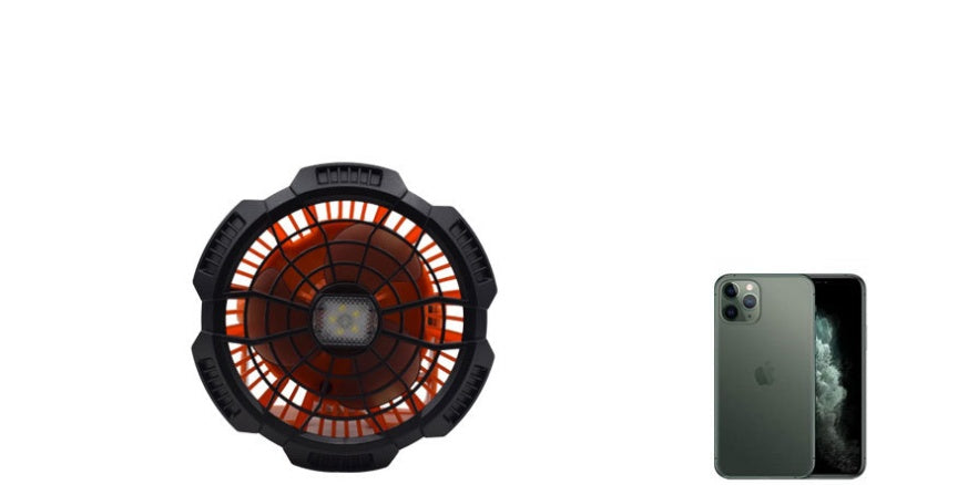 LED lighting lamps with fan