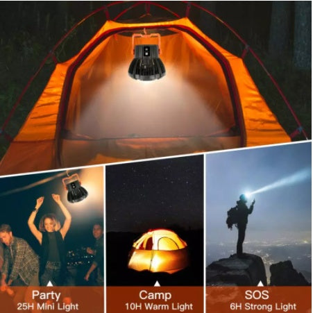 LED lighting lamps with fan