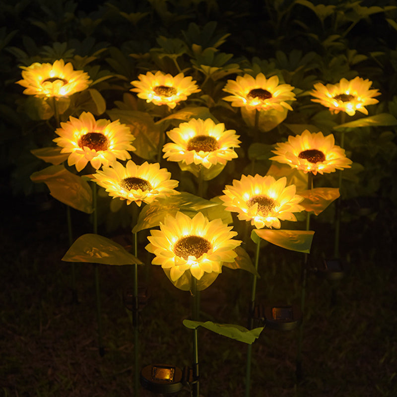LED Solar Sunflower Lamps LED Solar Sunflower Lamps  