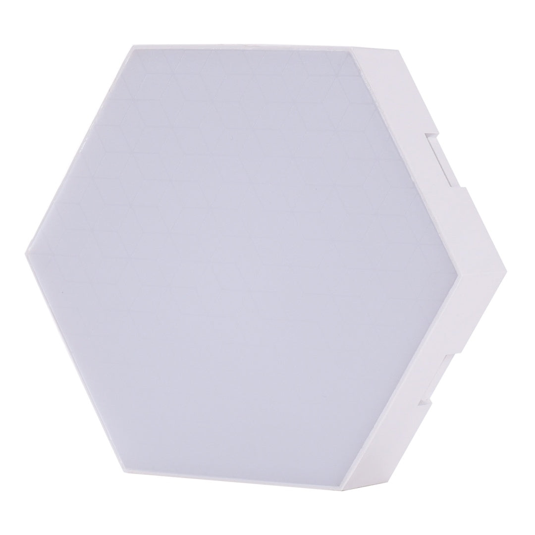 RGB hexagon LED wall lights