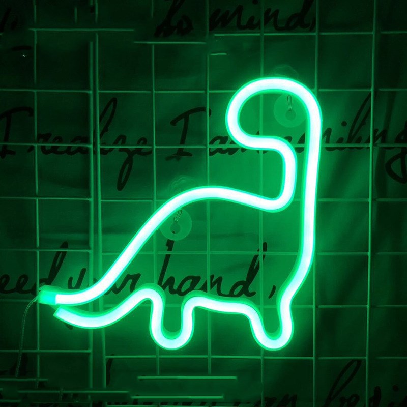 Neon Light Shape Neon Light Shape displayed in a festive scene with various light shapes on decorative trees.