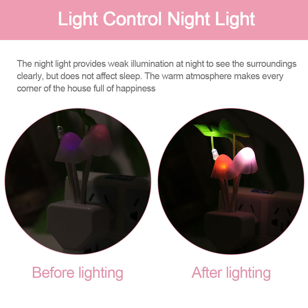 Color LED Mushroom Light Color LED Mushroom Light 