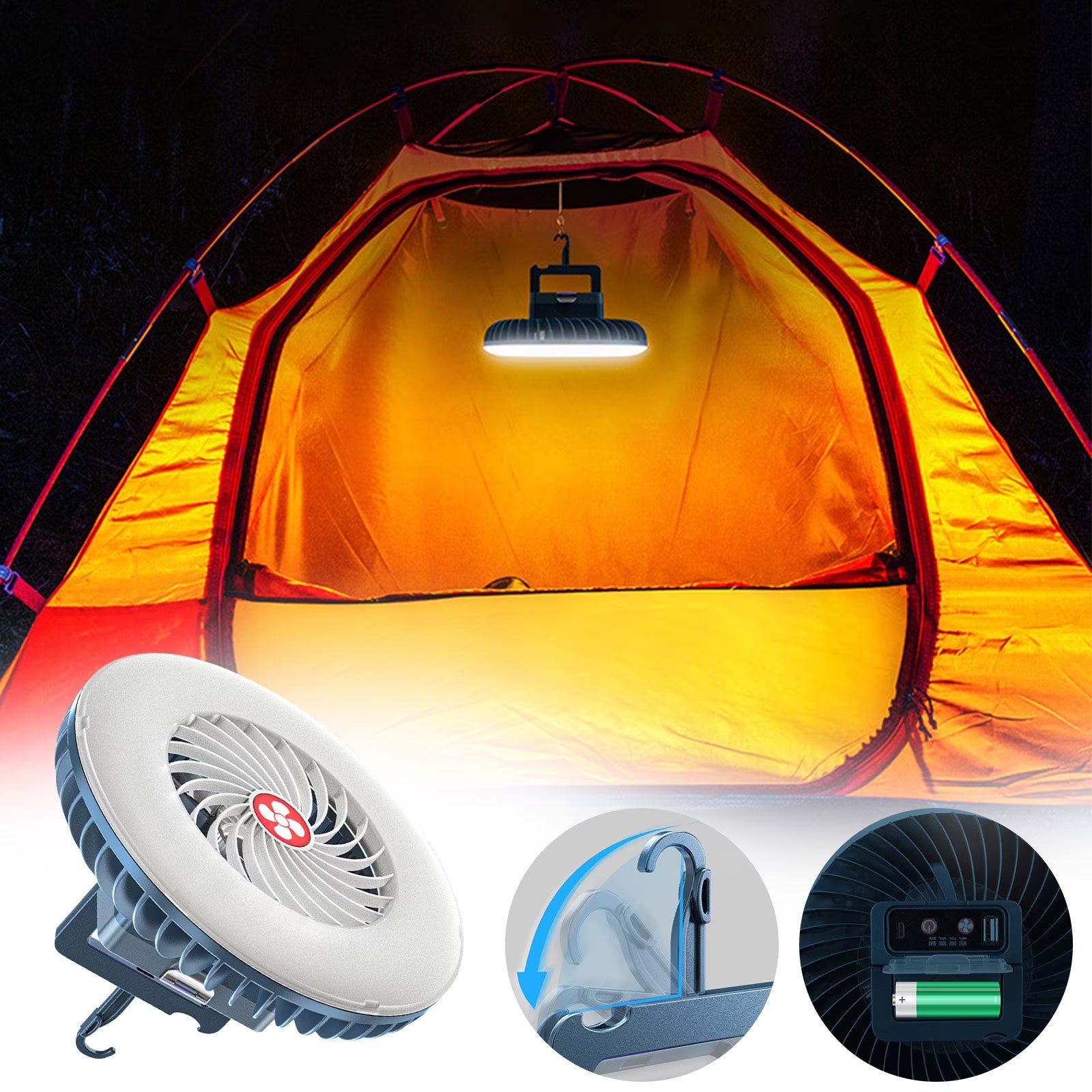 LED Ceiling Light Fan Combo